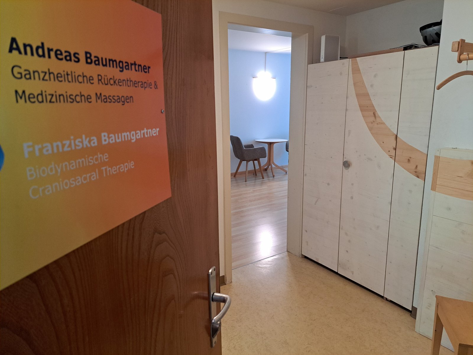 Eingang Gemeinschaftspraxis Landhausweg 6